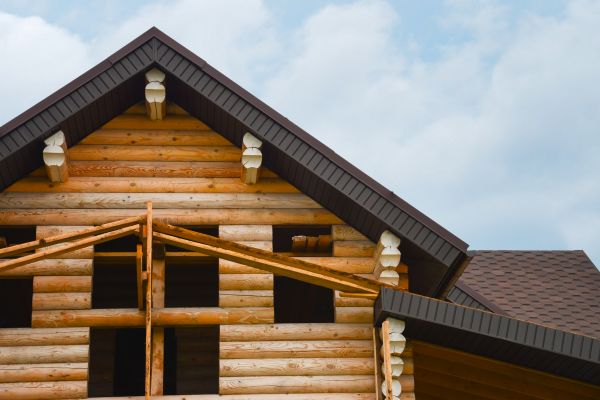 Log Home Siding Installation in Parker