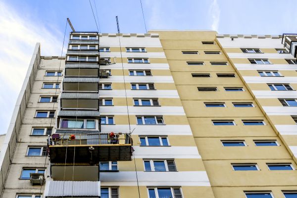 Building Cladding Installation in Parker